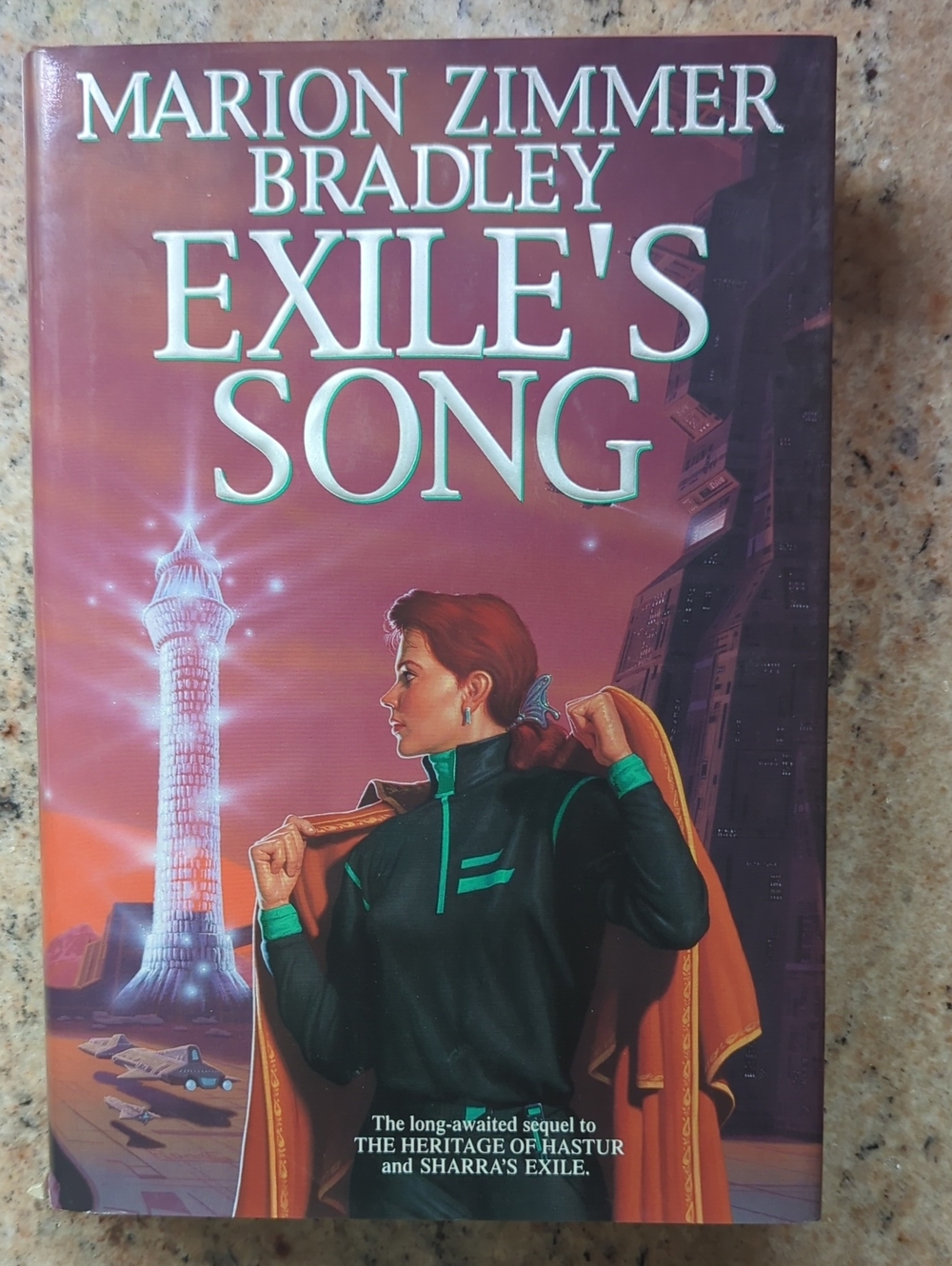 Hardcover Book By Marion Zimmer Bradley Titled Exile's Song